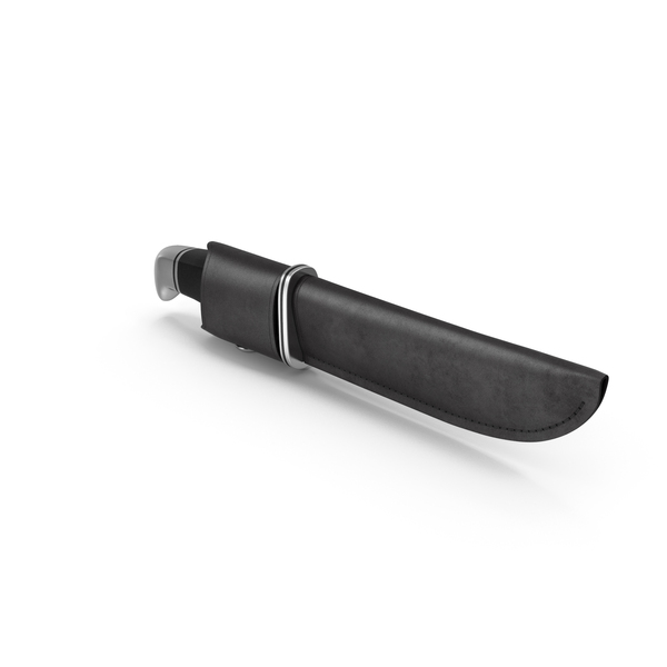Hunting Knife in a Leather Sheath PNG & PSD Images Hunting Knife in a Leather Sheath PNG & PSD Images