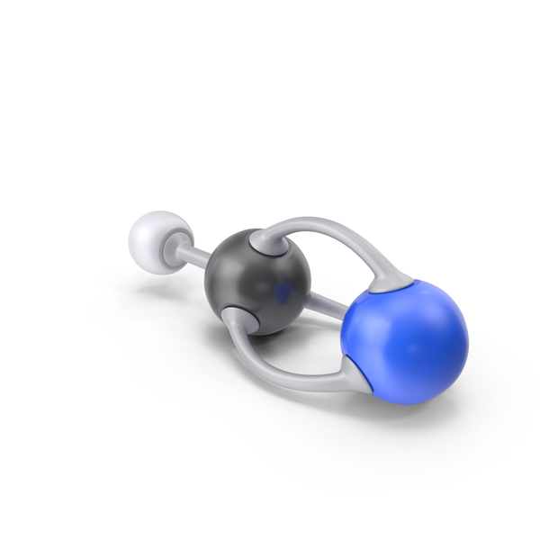 Hydrogen Cyanide Molecule PNG & PSD Images Hydrogen Cyanide Molecule PNG & PSD Images