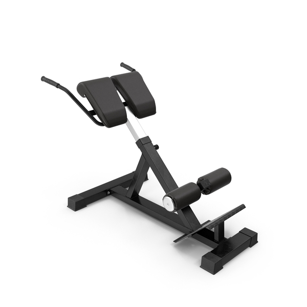 Hyperextension Bench Black PNG Images & PSDs for Download | PixelSquid ...