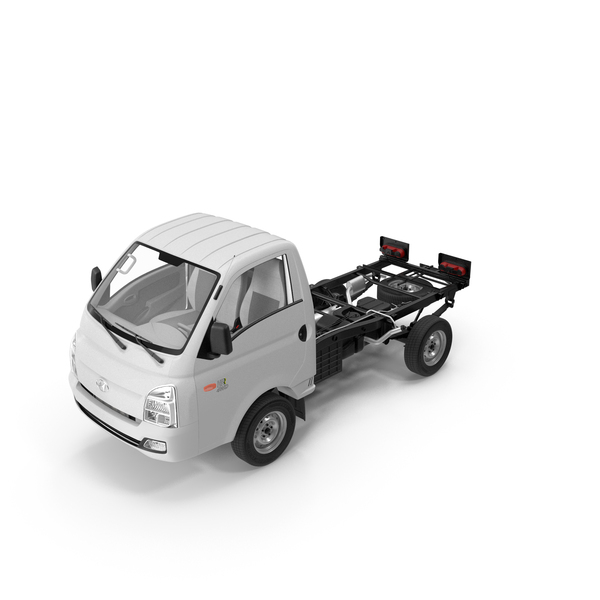 Transporter Truck: Hyundai HR 2023 Bare Chassis PNG & PSD Images Transporter Truck: Hyundai HR 2023 Bare Chassis PNG & PSD Images