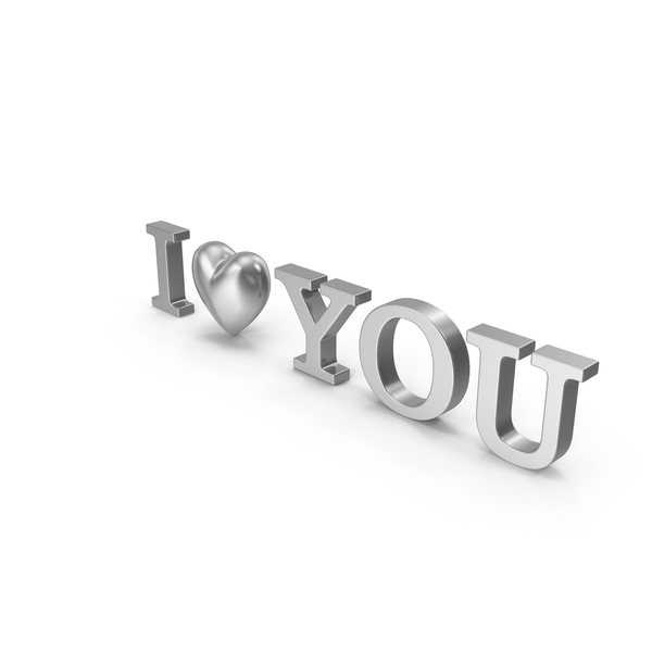 Language: I Love You Silver PNG & PSD Images Language: I Love You Silver PNG & PSD Images