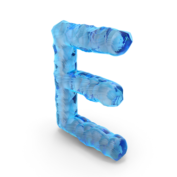 Ice Alphabet Letter E PNG Images & PSDs for Download | PixelSquid ...