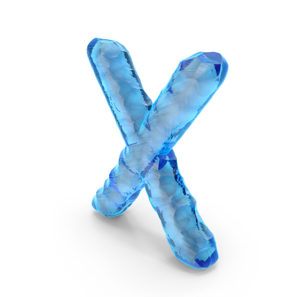 Letter Language: Ice Alphabet X PNG & PSD Images Letter Language: Ice Alphabet X PNG & PSD Images