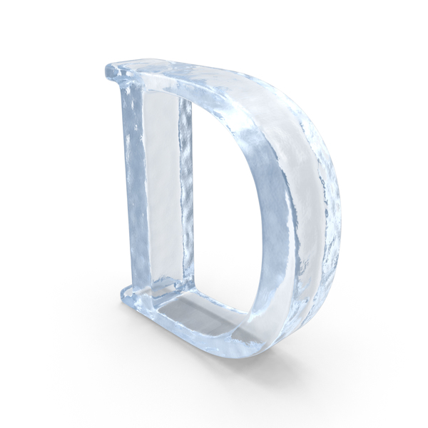 Language: Ice Capital Letter D PNG & PSD Images Language: Ice Capital Letter D PNG & PSD Images