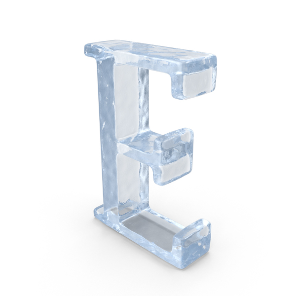 Ice Capital letter E PNG & PSD Images Ice Capital letter E PNG & PSD Images