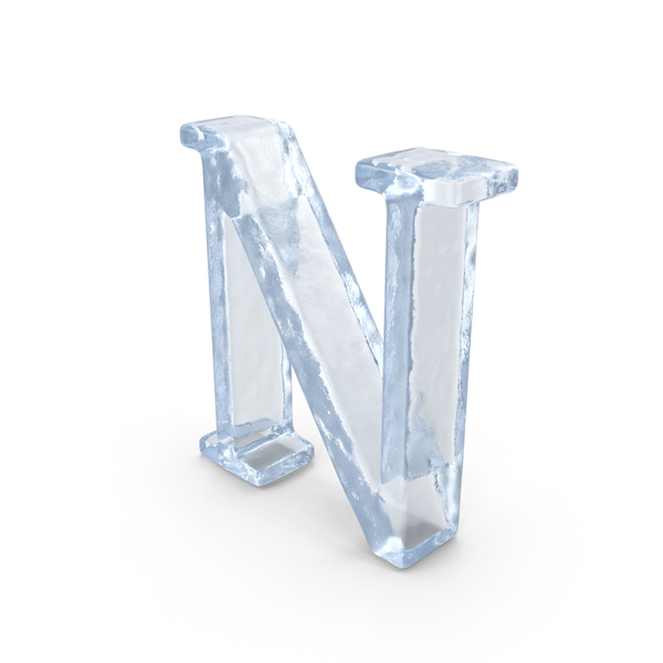 Ice Capital Letter N PNG Images & PSDs for Download | PixelSquid ...