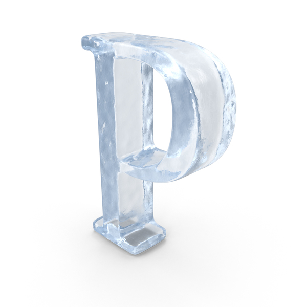 Roman Alphabet: Ice Capital Letter P PNG & PSD Images Roman Alphabet: Ice Capital Letter P PNG & PSD Images