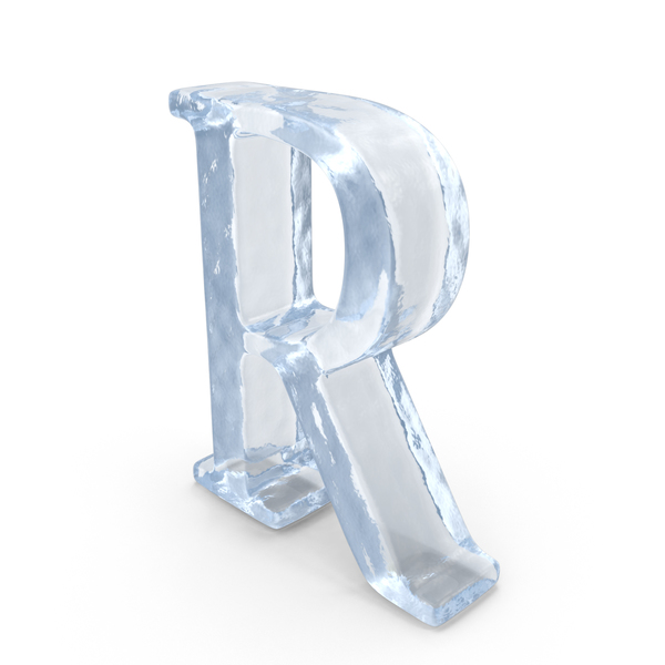 Language: Ice Capital Letter R PNG & PSD Images Language: Ice Capital Letter R PNG & PSD Images