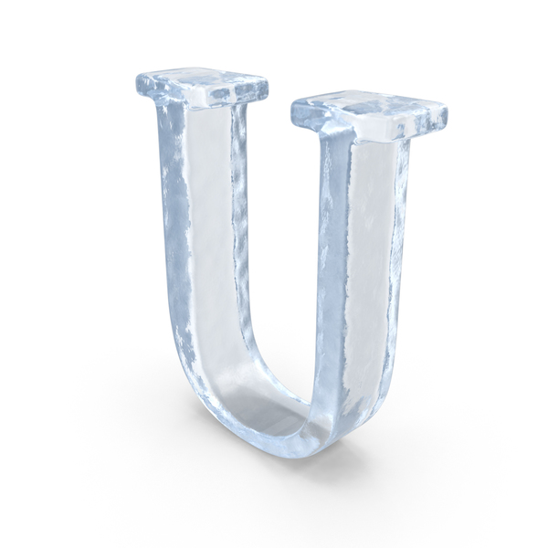 Ice Capital Letter U PNG & PSD Images Ice Capital Letter U PNG & PSD Images