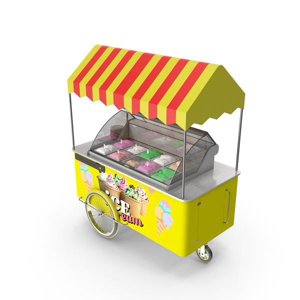 Ice Cream Cart PNG & PSD Images