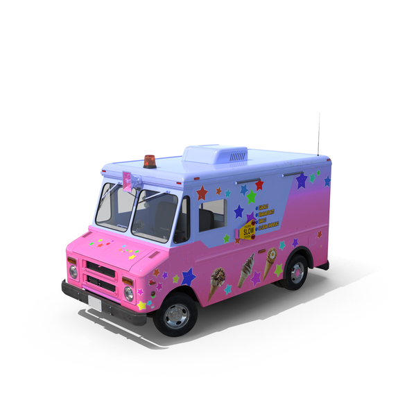 Truck: Ice Cream Van PNG & PSD Images
