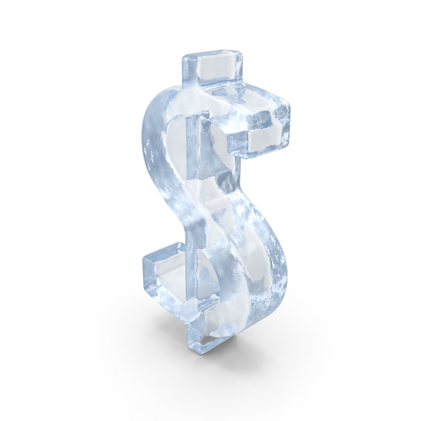 Ice Dollar symbol PNG & PSD Images Ice Dollar symbol PNG & PSD Images