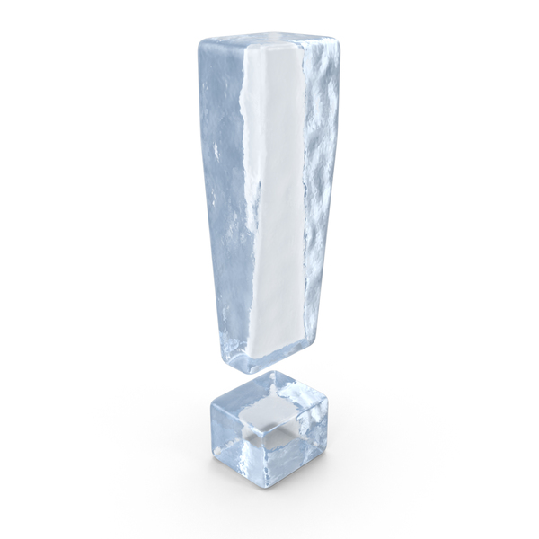Ice Exclamation Mark PNG & PSD Images Ice Exclamation Mark PNG & PSD Images