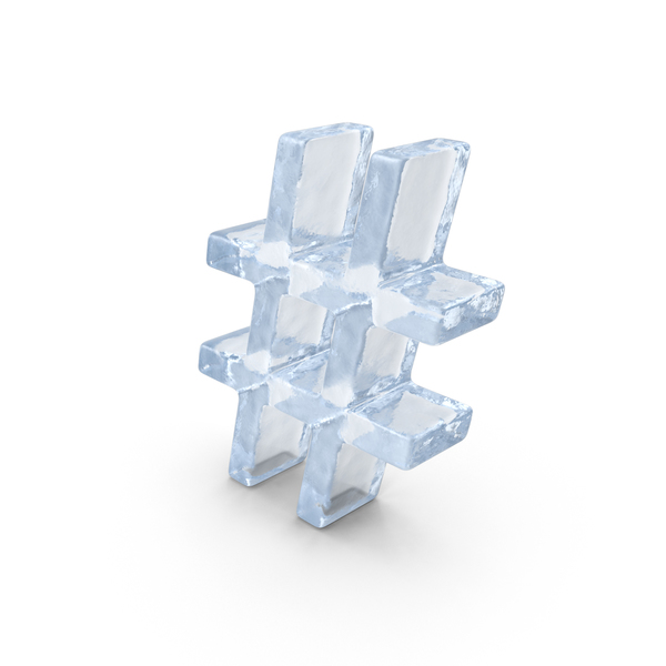 Ice Hash Tag PNG & PSD Images Ice Hash Tag PNG & PSD Images