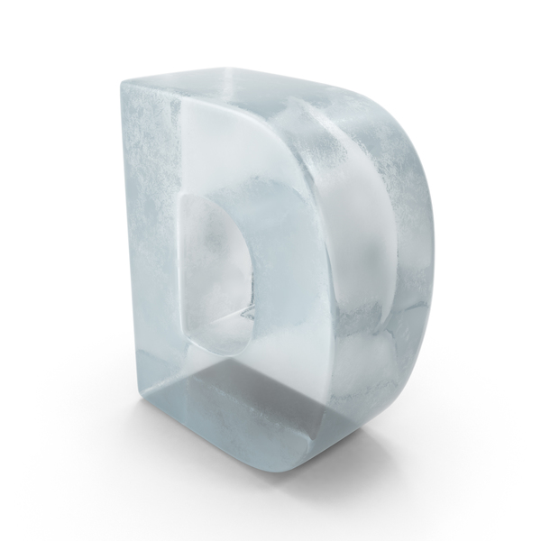 Language: Ice Letter D PNG & PSD Images Language: Ice Letter D PNG & PSD Images