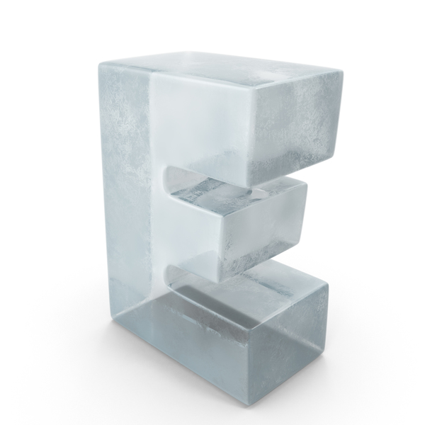 Language: Ice Letter E PNG & PSD Images Language: Ice Letter E PNG & PSD Images