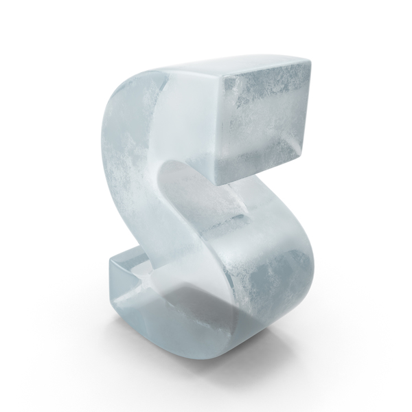 Language: Ice Letter S PNG & PSD Images Language: Ice Letter S PNG & PSD Images
