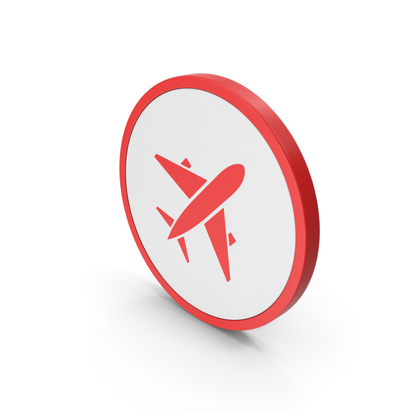 Airport Sign: Icon Air Plane Red PNG & PSD Images Airport Sign: Icon Air Plane Red PNG & PSD Images