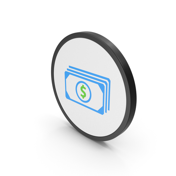 Banknote: Icon Banknotes Blue Green PNG & PSD Images