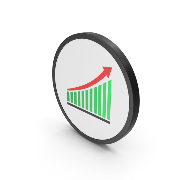 Graph: Icon Chart With Arrow Green PNG & PSD Images Graph: Icon Chart With Arrow Green PNG & PSD Images