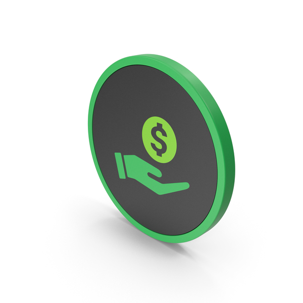 Dollar Sign: Icon Hand Money Green PNG & PSD Images