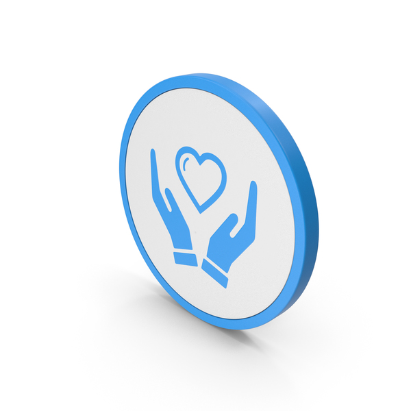 Heart Shaped Candy: Icon Heart In Hands Blue PNG & PSD Images Heart Shaped Candy: Icon Heart In Hands Blue PNG & PSD Images