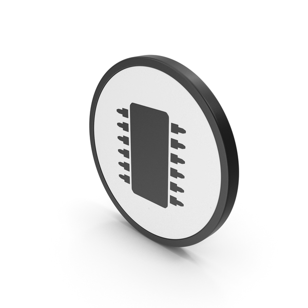 Computer Chip: Icon Microchip PNG & PSD Images