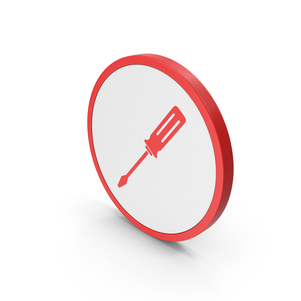Symbols: Icon Screwdriver Red PNG & PSD Images Symbols: Icon Screwdriver Red PNG & PSD Images