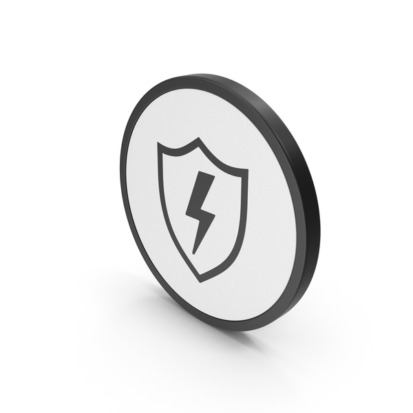 Icon Shield And Lighting PNG & PSD Images