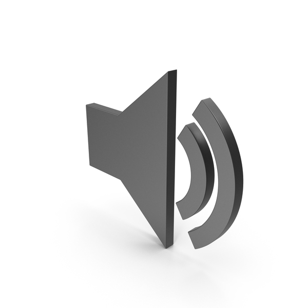 Logo: Icon Sound Volume Black PNG & PSD Images