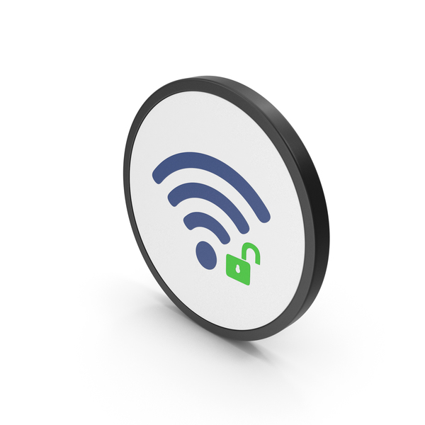 Wi Fi: Icon WIFI Unlocked PNG & PSD Images