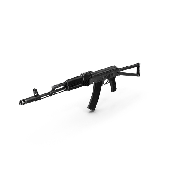 Iconic Assault Rifle AKS 74 PNG Images & PSDs for Download | PixelSquid ...