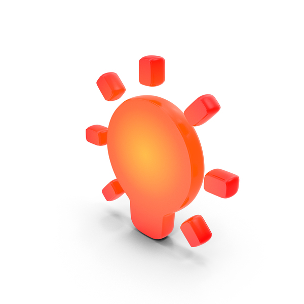 Symbols: Idea Symbol Glowing PNG & PSD Images