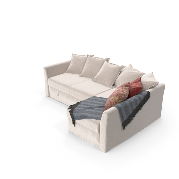 Ikea Holmsund Corner Sofa Bed PNG & PSD Images