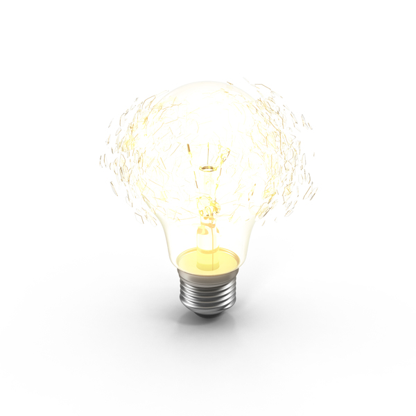 Lightbulb: Incandescent Bulb Explosion On PNG & PSD Images Lightbulb: Incandescent Bulb Explosion On PNG & PSD Images