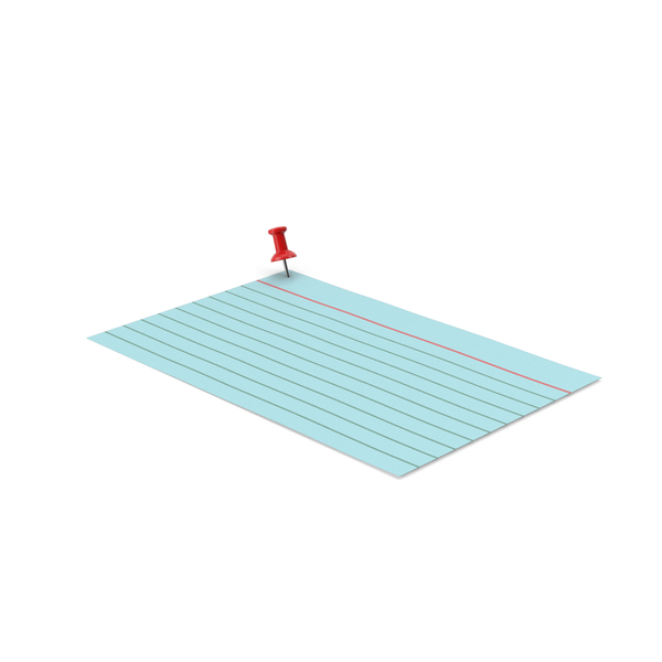 Notepad: Index Card With Push Pin PNG & PSD Images Notepad: Index Card With Push Pin PNG & PSD Images