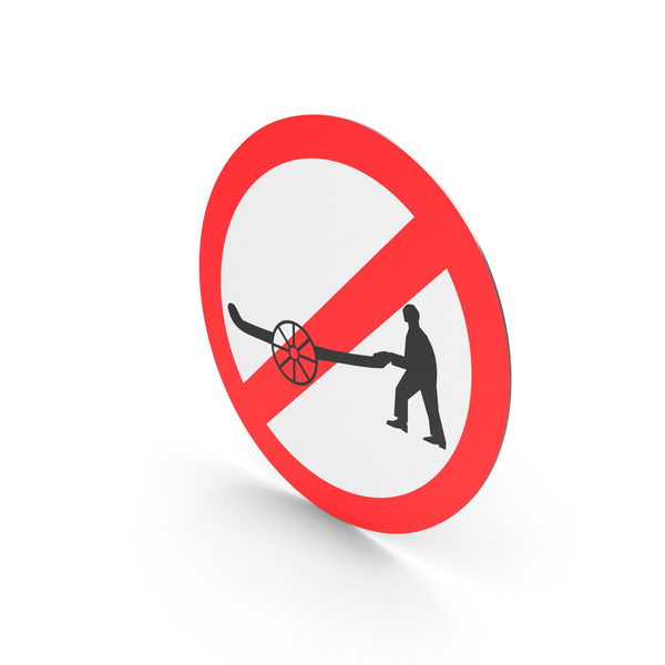 Indian Handcart Prohibited Sign PNG & PSD Images Indian Handcart Prohibited Sign PNG & PSD Images