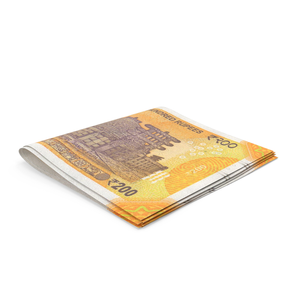 Banknote: Indian Rupee Banknotes Small Folded Stack PNG & PSD Images Banknote: Indian Rupee Banknotes Small Folded Stack PNG & PSD Images