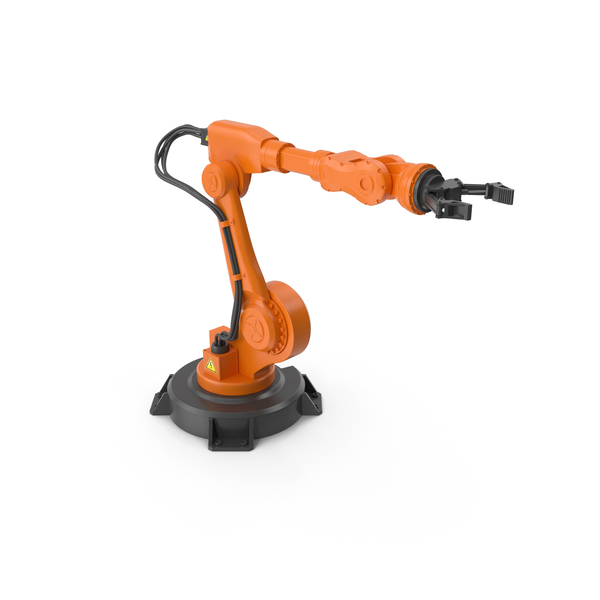 Robotic: Industrial Arm Manipulator PNG & PSD Images