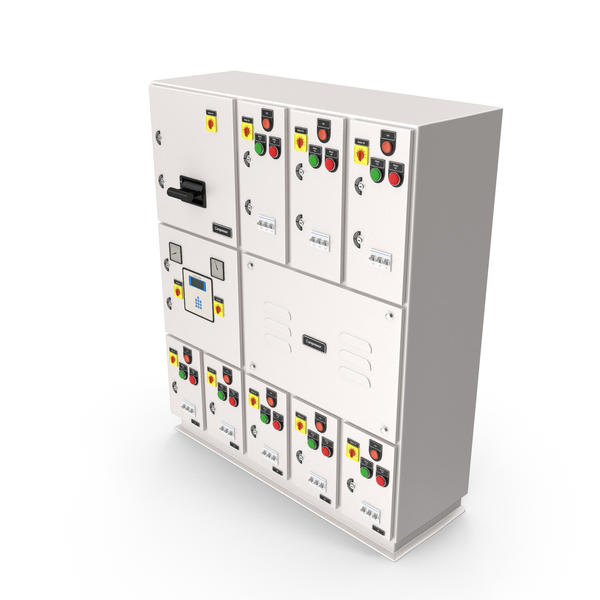 Industrial Electrical Control Panel PNG & PSD Images