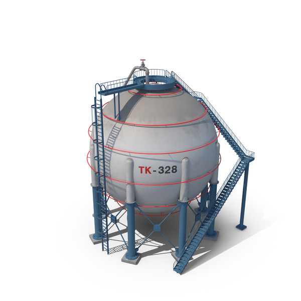 Storage: Industrial Oil Tank PNG & PSD Images