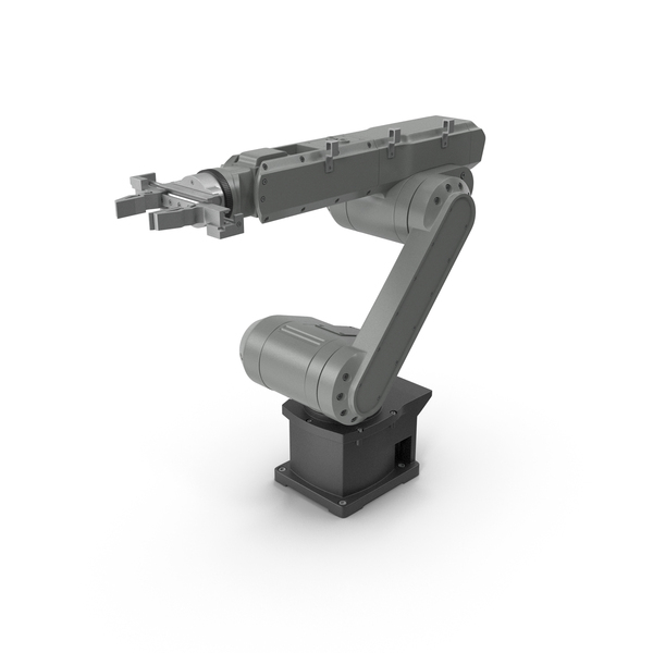 Arm: Industrial Robotic Manipulator PNG & PSD Images