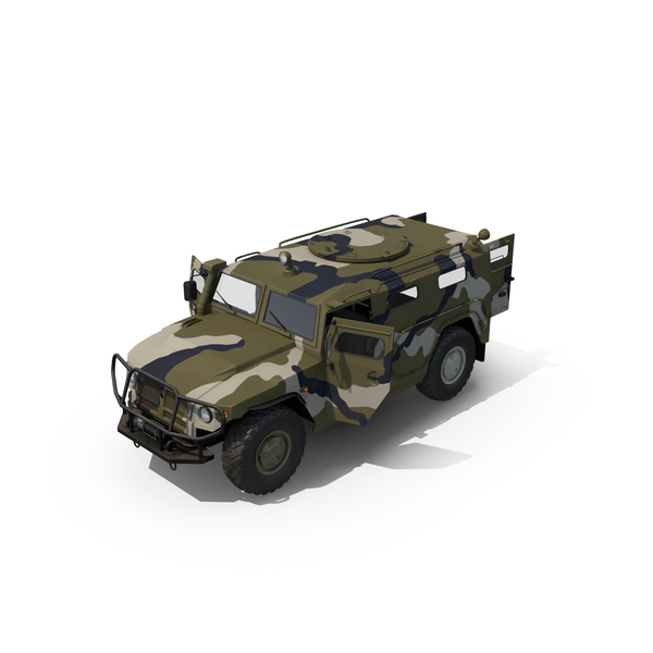 Light Armored: Infantry Mobility Vehicle GAZ Tigr M Object Light Armored: Infantry Mobility Vehicle GAZ Tigr M Object
