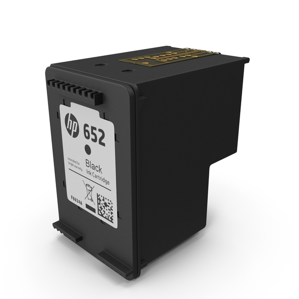 Printer: Ink Cartridge Hp 652 Black PNG & PSD Images Printer: Ink Cartridge Hp 652 Black PNG & PSD Images