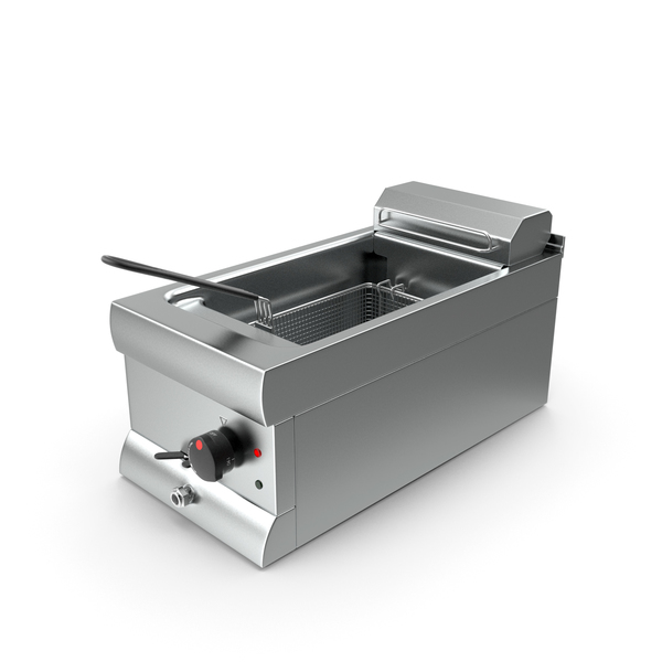 Grill Basket: Inox Electric Fryer PNG & PSD Images