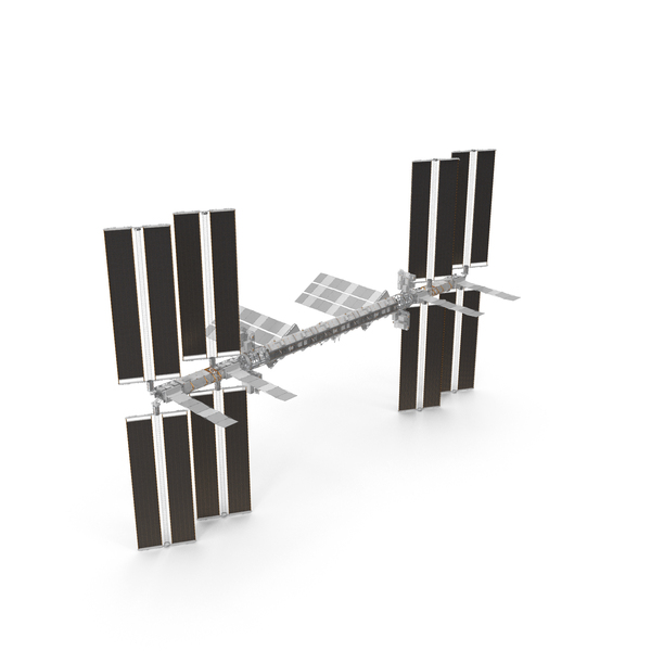 Satellite: Integrated Truss Structure PNG & PSD Images