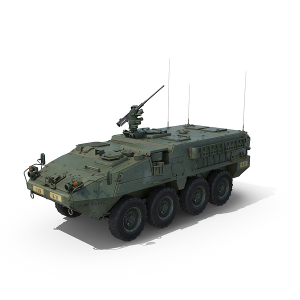 Interim Armored Vehicle Stryker M1126 PNG & PSD Images