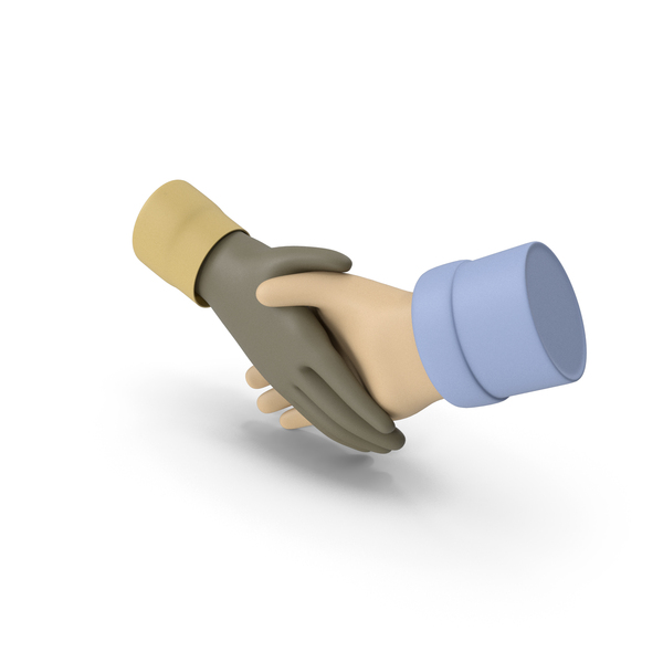 Hand: Interracial Handshake PNG & PSD Images