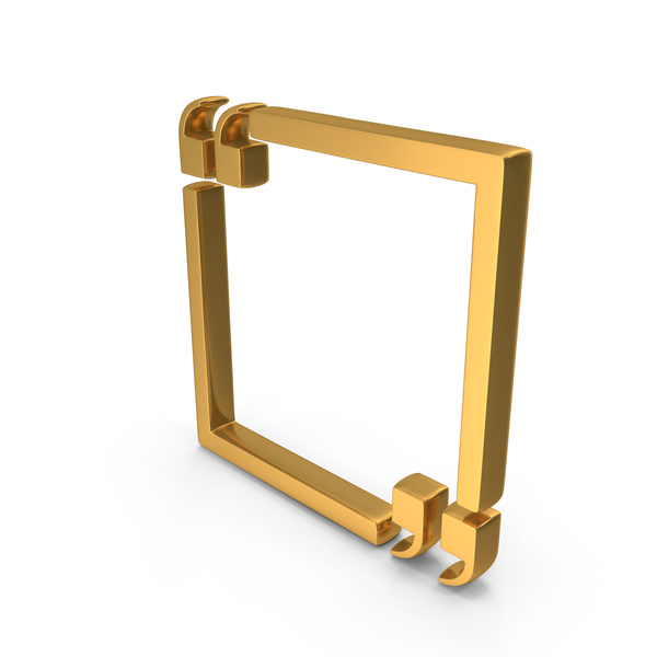 Geometric Shape: Inverted Commas Box Gold PNG & PSD Images Geometric Shape: Inverted Commas Box Gold PNG & PSD Images