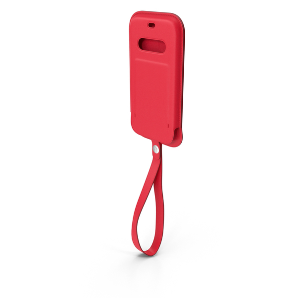 iPhone 12 Leather Sleeve with MagSafe Red PNG & PSD Images iPhone 12 Leather Sleeve with MagSafe Red PNG & PSD Images